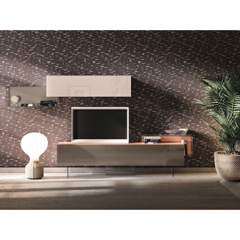 ТВ-аудіо стійка LAGO 36E8 GLASS