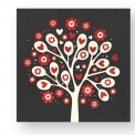 Декоративная панель LIGNIS® TREE OF HEARTS COLORS