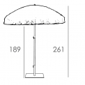 Садовый зонт Ezpeleta MANILA