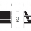 Диван Herman Miller BRABO
