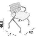 Стілець Luxy AIRE JR