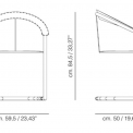 Стул Mantellassi 1926 PARABOLICA