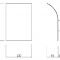 Бра NEXO LUCE PERGOLA