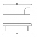 Крісло RINOCCA TUBULAR