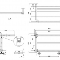 Рушникосушки Burlington Bathrooms STRAND