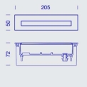 Встраиваемые светильник Platek FRAME