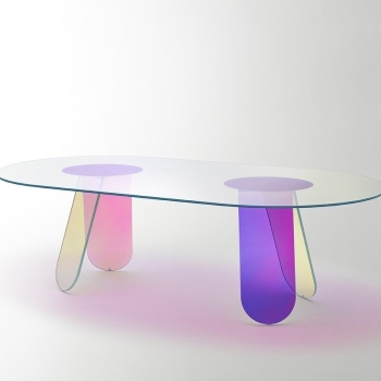 Стіл письмовий Glas Italia SHIMMER