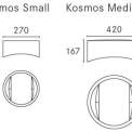 Світильник до стелі Cariboni group KOSMOS