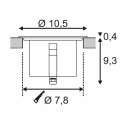 Світильник вбудований SLV 233672