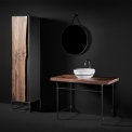 Комплект в ванну кімнату Bruno Spreafico Black walnut bathroom worktop