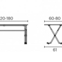 Стол письменный ENEA FOLIO