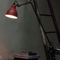 Настільна лампа Lampe Gras 201BL-RED ROUND