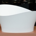Прямокутна ванна Glass Design FLOWER STYLE WHITE