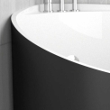 Прямоугольная ванна Glass Design MINI BLACK
