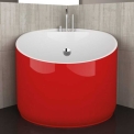 Прямоугольная ванна Glass Design MINI RED FERRARI