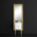 Комплект в ванную комнату Glass Design MONNALISA CLASS FILIGRANA WHITE/GOLD