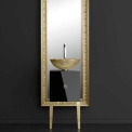 Комплект в ванну кімнату Glass Design MONNALISA FLORENCE BLACK MOSAIC GOLD