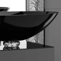 Комплект в ванную комнату Glass Design MONNALISA FLORENCE COLLIER BLACK