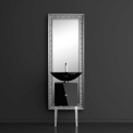 Комплект в ванну кімнату Glass Design MONNALISA FLORENCE COLLIER BLACK