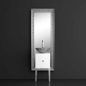 Комплект в ванную комнату Glass Design MONNALISA FLORENCE MOSAIC SILVER