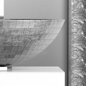 Комплект в ванну кімнату Glass Design MONNALISA FLORENCE MOSAIC SILVER