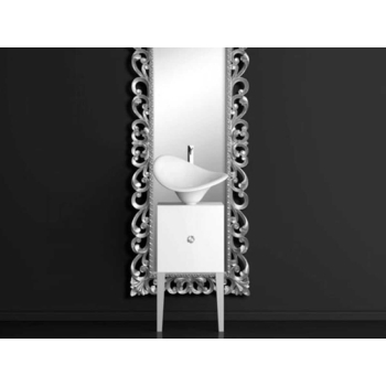 Комплект в ванну кімнату Glass Design MONNALISA PRESTIGE FLOWER WHITE