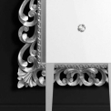 Комплект в ванну кімнату Glass Design MONNALISA PRESTIGE FLOWER WHITE