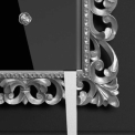 Комплект в ванную комнату Glass Design MONNALISA PRESTIGE FLOWER BLACK
