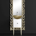 Комплект в ванну кімнату Glass Design MONNALISA PRESTIGE VENICE GOLD/SILVER
