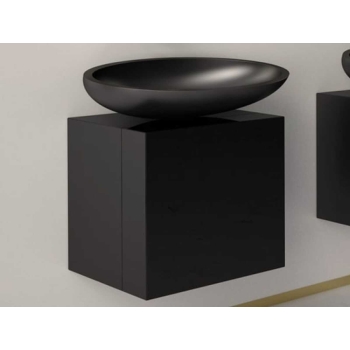 Комплект в ванну кімнату Glass Design LEONARDO CUBUS BLACK KOOL MAX BLACK