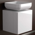 Комплект в ванную комнату Glass Design LEONARDO CUBUS WHITE JIMMY SMALL WHITE
