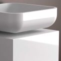 Комплект в ванну кімнату Glass Design LEONARDO CUBUS WHITE JIMMY SMALL WHITE