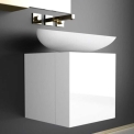Комплект в ванну кімнату Glass Design LEONARDO CUBUS WHITE KOOL MAX WHITE