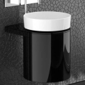 Комплект в ванну кімнату Glass Design LEONARDO KOIN MEDIO BLACK RHO WHITE