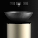 Комплект в ванную комнату Glass Design LEONARDO KOIN XL MOSAIC BLACK