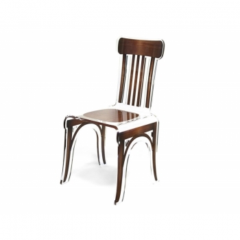 Стул Acrila Bistrot chair Brown wood