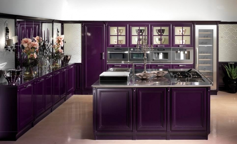 Комплект в кухню Brummel Luxury Purple