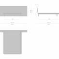 Ліжко двомісне Cassina L42 ACUTE