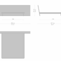 Ліжко двомісне Cassina L42 ACUTE