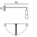 Бра Gibas SPILLO 160/41