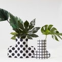 Ваза Sancal FLOWER POWER S MONOCHROME 02