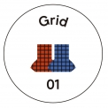 Ваза Sancal FLOWER POWER S GRID 01