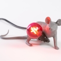 Настольная лампа Seletti GREY MOUSE LAMP LIE DOWN