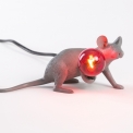 Настольная лампа Seletti GREY MOUSE LAMP LIE DOWN