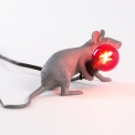 Настольная лампа Seletti GREY MOUSE LAMP LIE DOWN