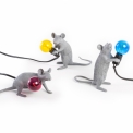 Настольная лампа Seletti GREY MOUSE LAMP LIE DOWN