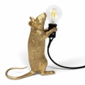 Настільна лампа Seletti MOUSE LAMP GOLD - STEP