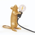 Настільна лампа Seletti MOUSE LAMP GOLD - STEP