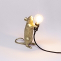 Настільна лампа Seletti MOUSE LAMP GOLD - STEP