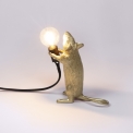 Настільна лампа Seletti MOUSE LAMP GOLD - STEP